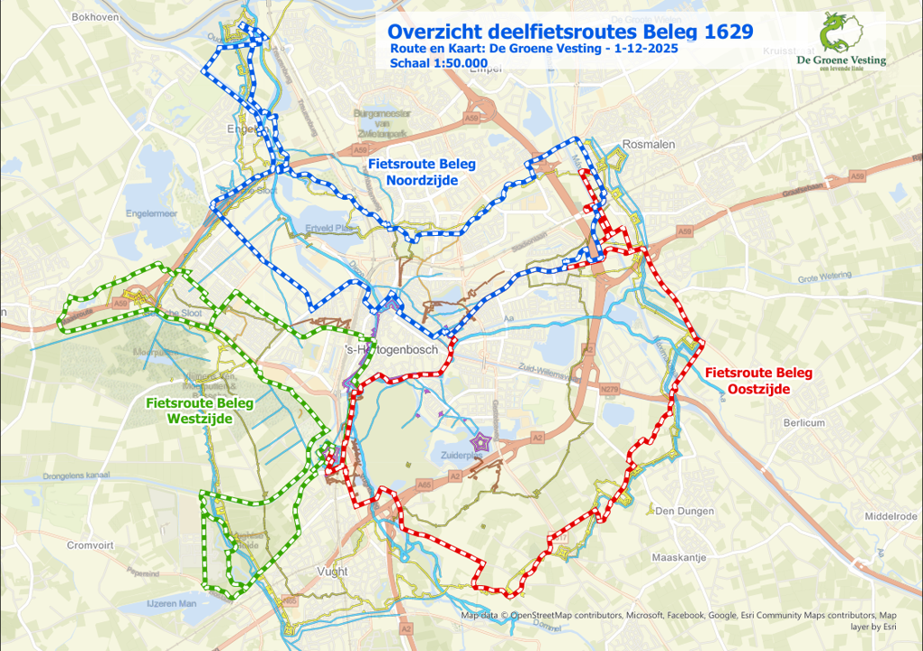 02. Overzicht deelfietsroutes  Beleg 1629