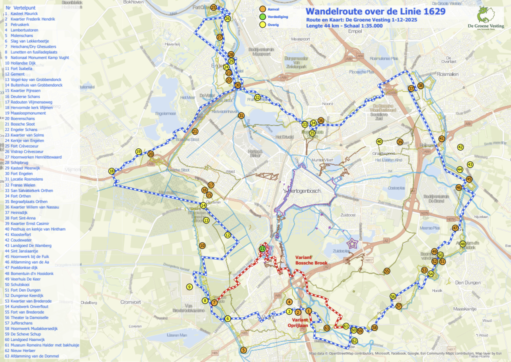 01. Wandelroute over Linie 1629.